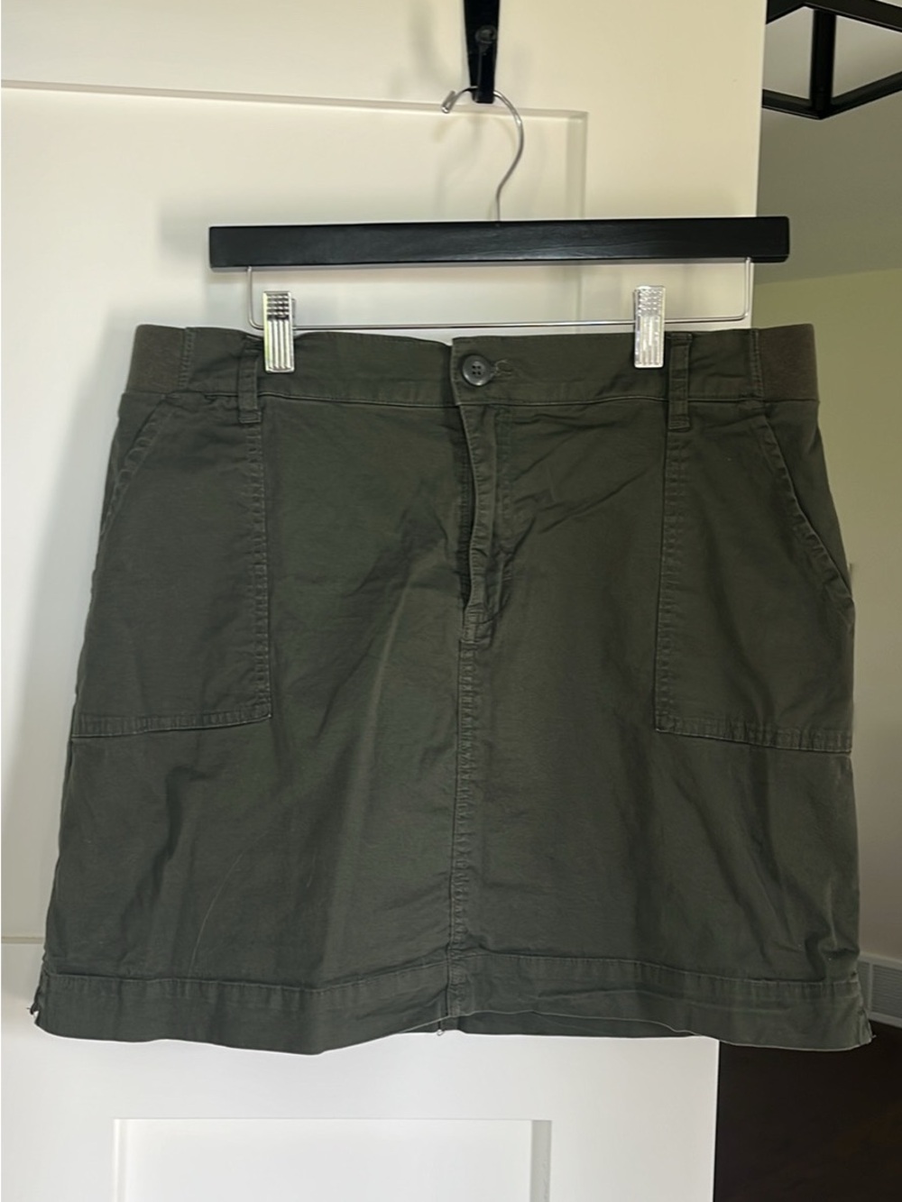 Olive Green Utility Skort, like new